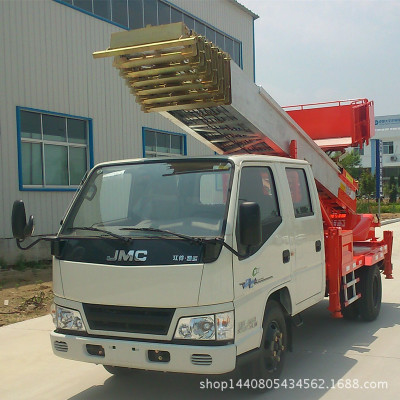 厂家直销高空作业车 新款28M进口云梯搬运车 高层搬家车
