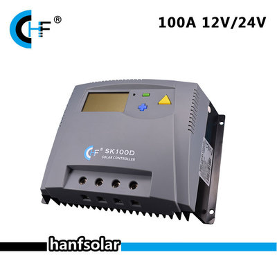 SK100D太阳能充放电控制器LCD显示屏10A12/24V