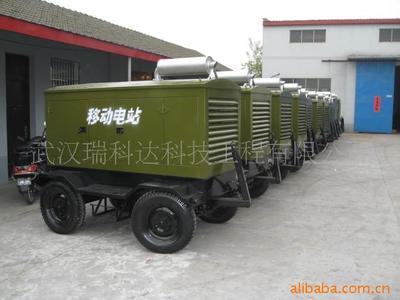 厂价供应移动拖车柴油发电机组