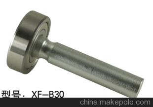 XF-B30铝合金塑料滑轮厂家 u型槽门窗橱柜抽屉滑 轮装修辅材配件