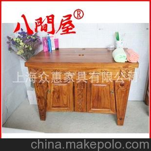 八间屋 欧式仿古家具 卫生间洗脸台 洗脸盆 洗手柜组合 特价 卫2