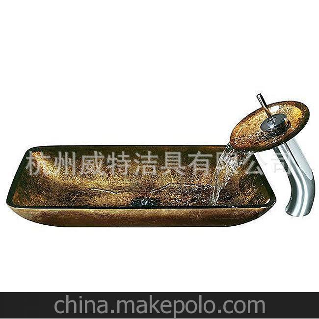 钢化玻璃盆/洗手盆/艺术盆/手绘盆/洗脸盆5