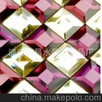 厂家供应 300*300方型 /建筑墙体材料/水晶马赛克、电视背景墙