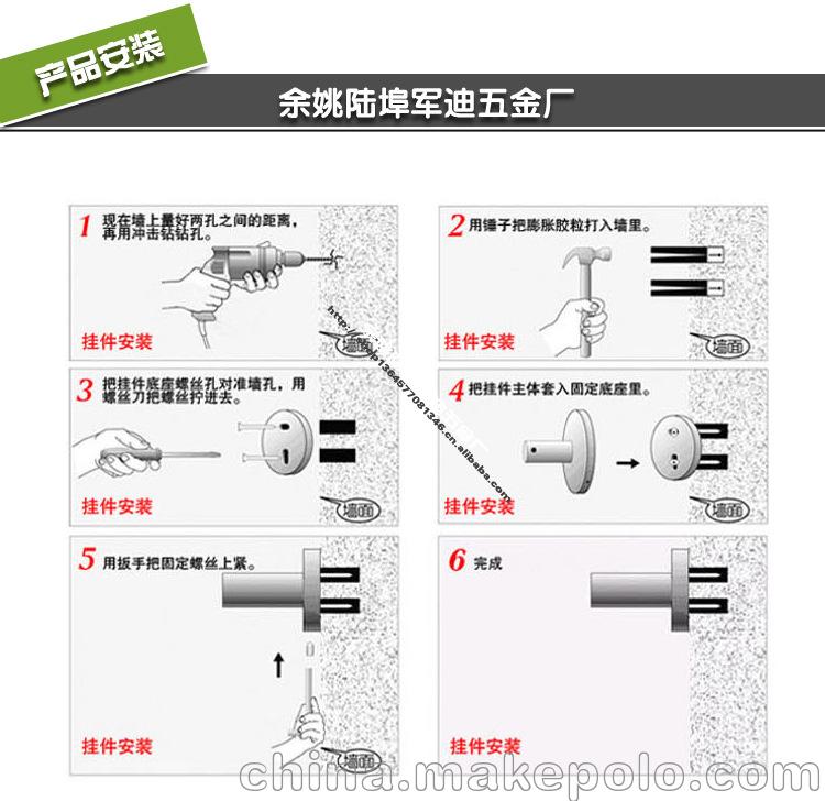 厂家直销太空铝拉丝宽边长方双层带勾置物架 卫浴五金件现货批发