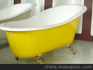 豪华贵妃铸铁搪瓷浴缸1米5