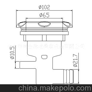 供应按摩浴缸4寸7孔（装饰面盖喷嘴），按摩浴缸喷嘴及配