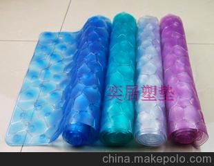 厂家批发 水立方PVC卫浴防滑地垫浴室浴缸地垫（4色）