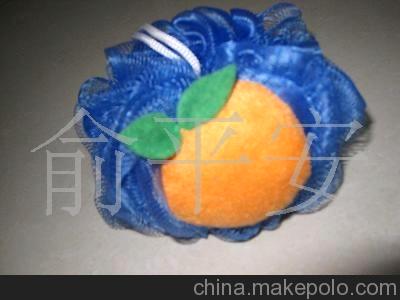 剑麻丝瓜水果、五瓣花带浴花/洗澡沐浴用品/家居生活用品