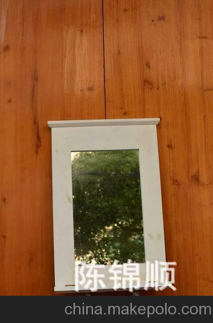 木质工艺品批发、现代家居摆件、卫浴用品 卫生洁具 木质镜子2919