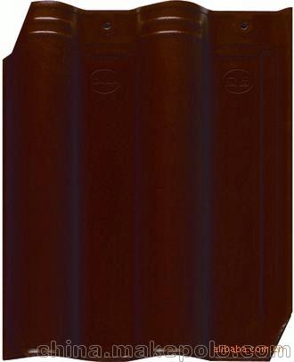 诚信工厂提供优质陶瓷琉璃瓦 300x400mm