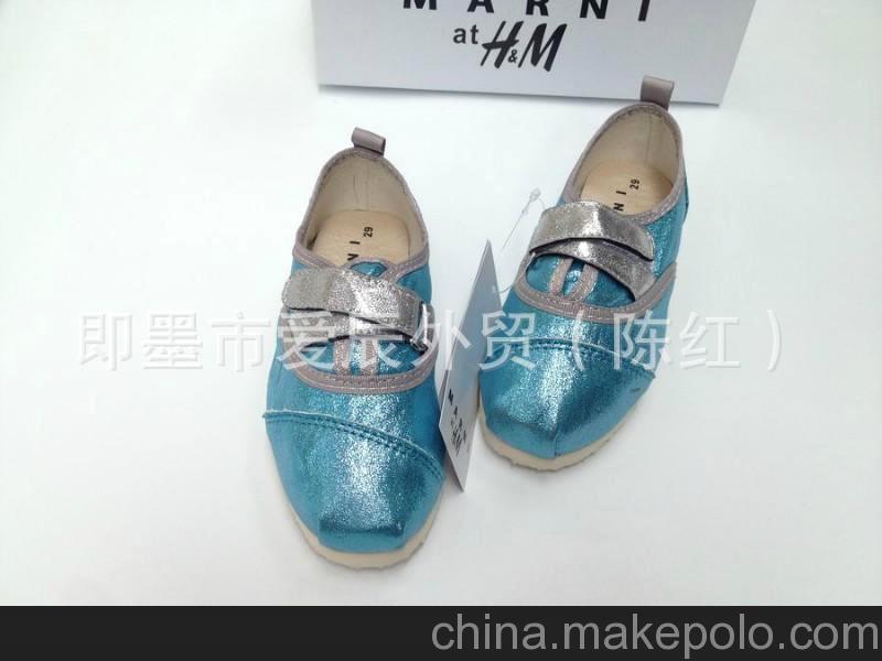 tx1308原单金沙面超柔软鞋底轻薄透气魔术贴 童鞋