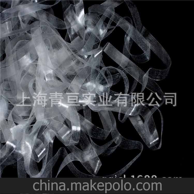 环保新材料 厂家供应针织服装收腰用TPU透明松紧带（量大优惠