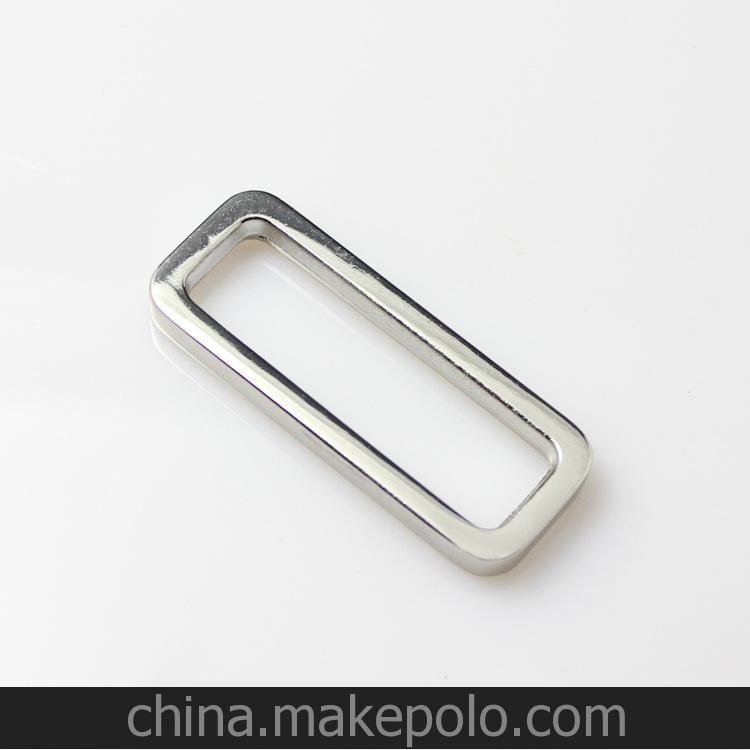 广东箱包五金厂家低价直供高档锌合金1寸半方扣,口字扣 D-0014