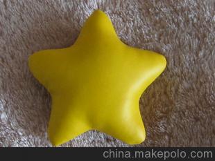 PVC/PU环保皮革填充五角星（产品通过EN71-1,2,3和6P等测试）