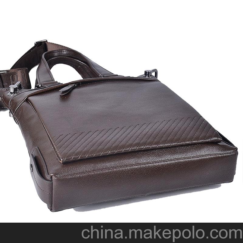 热销PU商务男箱包皮具包袋 箱包皮具男包 单肩皮具特价