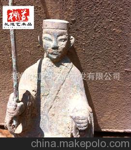 金属工艺品马车配件 赶马人铜摆件 居家饰品 古玩收藏品 商务礼品