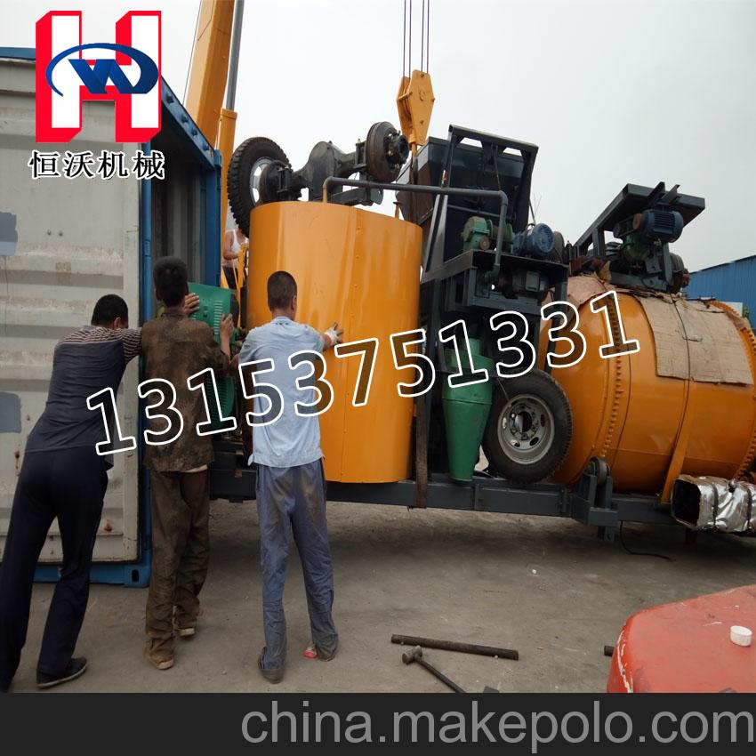 济宁恒沃 生产小型筑养路机械沥青搅拌机 产品获得用户一致好评