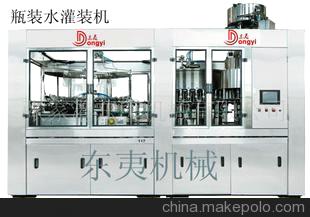 厂家供应 饮料机械设备 饮料生产机械设备 PET瓶灌装封口三合一机