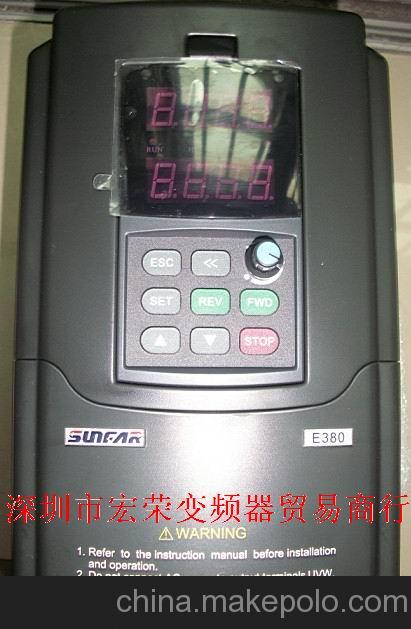 糖果机械用变频器维修销售SUNFAR  E380变频器