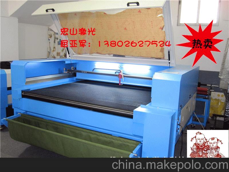 自动送料激光裁床切割机 卷布裁片切割设备 浙江激光机直销
