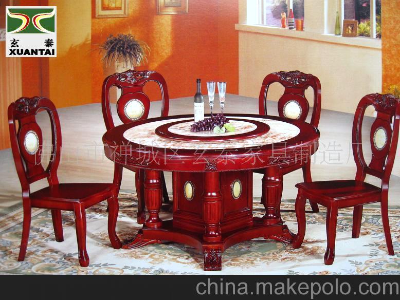 厂家直销大理石餐桌，大理石圆桌，石材家具，高档餐桌
