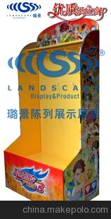游戏，动漫衍生玩具产品，纸质展示架，可量身定做