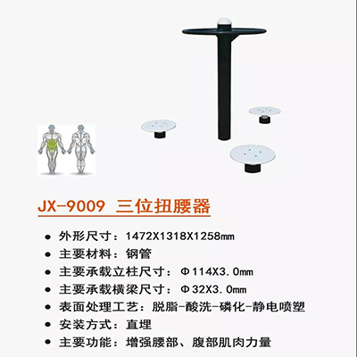 三位扭腰器