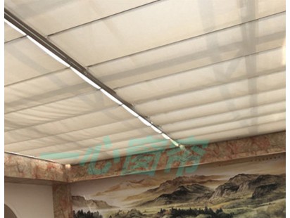 十堰上海路藏珑墅院电动天棚帘