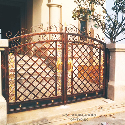 欧派铝艺-铁艺庭院大门