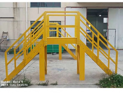 玻璃钢拉挤型小型过道桥