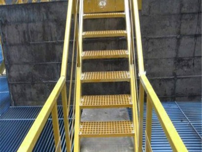 玻璃钢格栅小型楼梯
