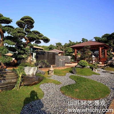 山川环艺景观-会所日式景观