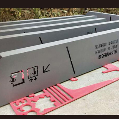 琢美标识-广告施工现场