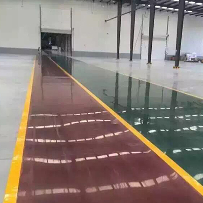 金润彩色钢化地坪