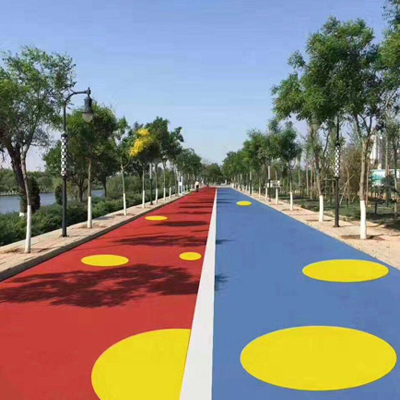 豪硕建筑劳务-彩色路面地坪