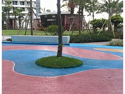 生态透水混凝土案例