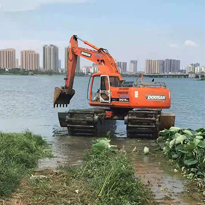 大沙宏伟工程-水路挖掘机租赁