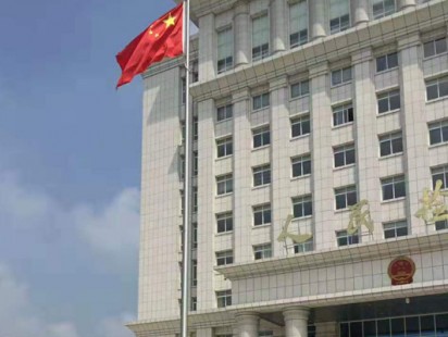 江陵县人民检察院不锈钢旗杆安装