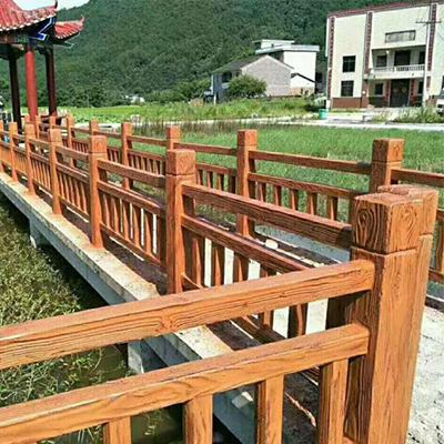 水泥仿木扶手