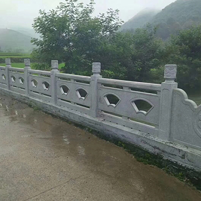 景宜园园林-河堤护栏