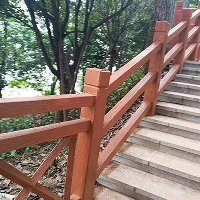 景宜园园林-仿木护栏