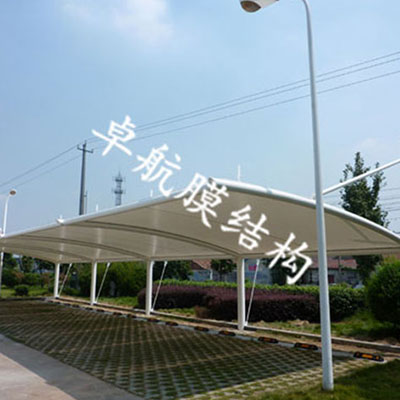 卓航膜结构-膜结构车棚