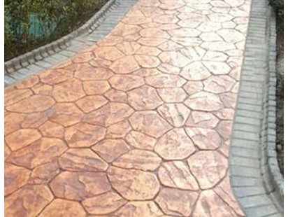 房县某小区压花地坪